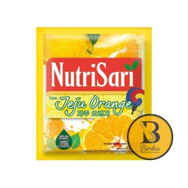 NutriSari Jeju Orange 10 Sachet x 14 gr / Nutri Sari Jeruk Jeju