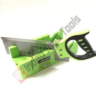 TEKIRO Gergaji Kayu Sudut Pigura - Back Saw Set Miter Box
