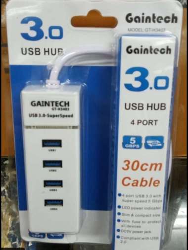 USB HUB 3.0 COLOKAN KABEL 4 PORT TG-H3404