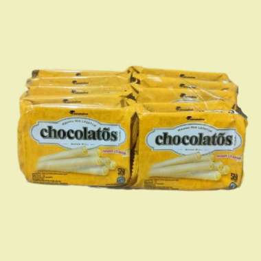 Chocolatos Sweet Cheese Wafer Roll 27 gr [10 pcs/pack]