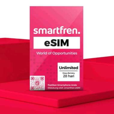 Esim Smartfren Bisa Request Nomor Cantik include Kuota Unlimited