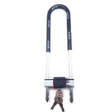 U-Lock Gembok Panjang Velg Ban Motor Anti Maling 350mm 902B