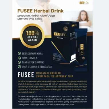 FUSEE Jamu Kuat Pria Tahan Lama Terbukti