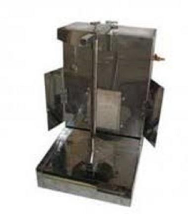 KN FOOD RUMAH KEBAB Mesin Kebab Manual Burner [2 kg] silver