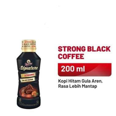 Promo Harga Kapal Api Kopi Signature Drink Strong Black Coffee 200 ml - Blibli