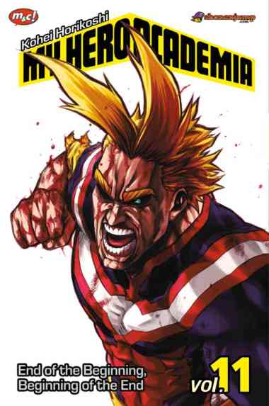 KOMIK MY HERO ACADEMIA VOL 11 - KOHEI HORIKOSHI