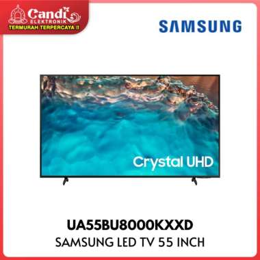 SAMSUNG Crystal Processor 4KUHD BU8000 Tv Led 55 Inch UA55BU8000KXXD