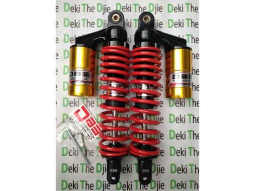 DBS Original DBS-8844 GV-SPORT Shockbreaker for Yamaha Aerox 155 Gold Red