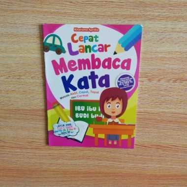 Buku Anak Paud - TK Cepat Lancar Membaca Kata - Sandro, Belajar Baca