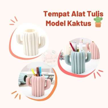 Kotak Tempat Atk Puplen Pensil Stationary Box Lucu Kantor Meja Belajar Multicolor