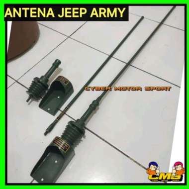 Antena Jeep Universal Offroad Overland Army . Antena Mobil Ht Radio J Multicolor