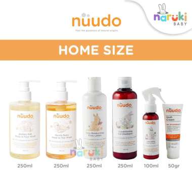 Nuudo Gentle Baby Head To Toe / Bubbly Kids Body & Face Wash / Kids Shampoo / Body Lotion / Hair Lot