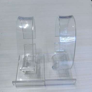 Pajangan Jam Tangan Etalase Toko/Kios Bahan Plastik (Mika)Murah