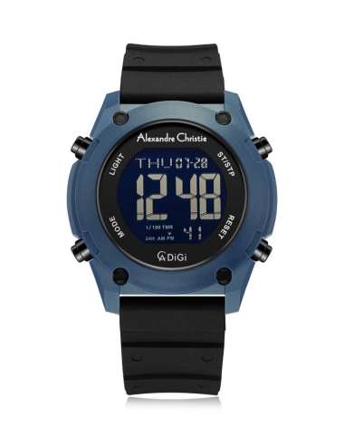 Jam Tangan Pria Alexandre Christie AC9376 AC 9376 Blue Original Garansi Resmi 1 Tahun