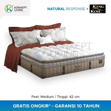 Kasur King Koil Natural Response - Springbed KingKoil (Mattress Only) 180x200