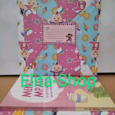 Kado untuk bayi perempuan, berisi buku Menu MPASI 911.