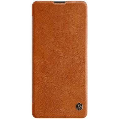 Nillkin Flip Case (Qin Leather Case) - Samsung Galaxy Note 10 Lite - - Brown