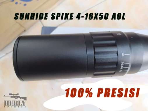 SUNHIDE SPIKE 4-16X50 AOL SUNHIDE TELESKOP SPIKE 4-16X50 AOL GARANSI