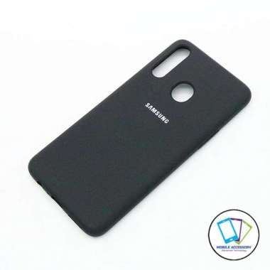 Softcase Samsung Galaxy A20S Silicone Case Full Cover Silicon Casing Soft Case Silikon Hp Original