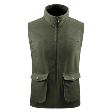 Jaket Rompi Lapangan/Rompi/vest mancing/Rompi PDL Wartawan Outdoor003 Hijau XXL