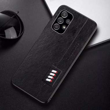 CASE SAMSUNG A73 5G CASING KULIT SLIM DESAIN ORIGINAL CASE Biru