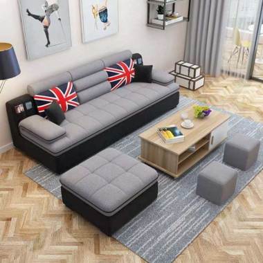Jual Sofa Minimalis Bentuk L Terbaru 2020 Murah Blibli Com