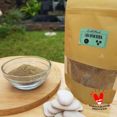 EarthWood Lada Hitam Bubuk [100 g]