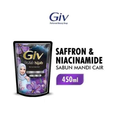giv body wash hijab Saffron & nacimamede 450ml