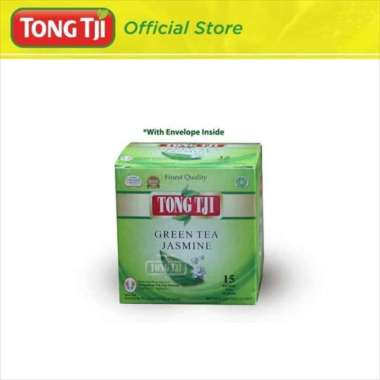Promo Harga Tong Tji Teh Celup Green Tea Jasmine Dengan Amplop per 15 pcs 2 gr - Blibli