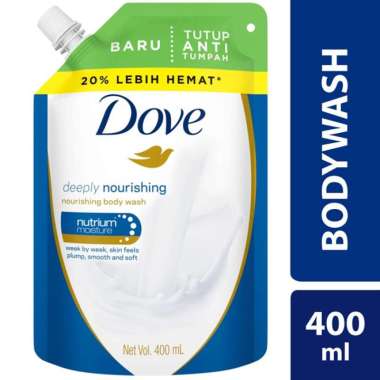 Promo Harga Dove Body Wash Deeply Nourishing 400 ml - Blibli