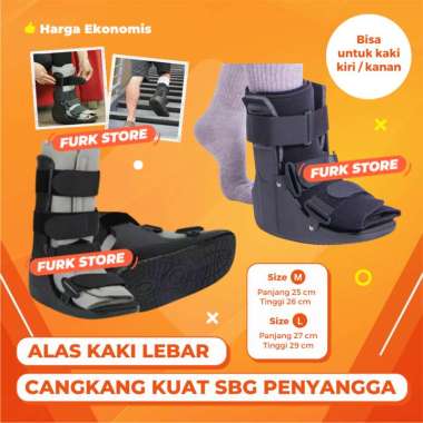 Ankle Boots Support, Cas Ankle Brace, Fracture Support, Penyangga Ankle Ortho Boot