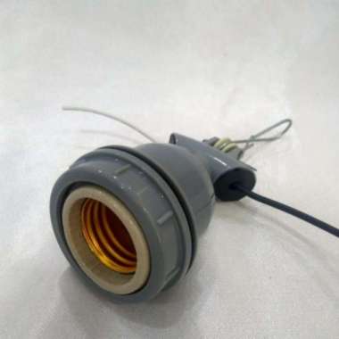 Fitting Lampu Gantung Jalan Keramik Wd E27 Sunfree