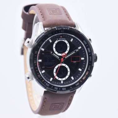 Jam tangan NAVIFORCE 9197 NF9197 Anti Air Luminous Strap Kulit