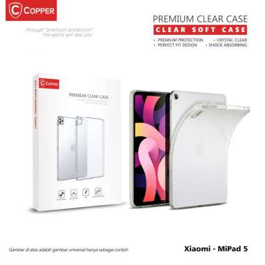 Xiaomi MiPad 5 - Copper Softcase Bening / Clear