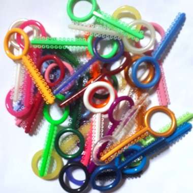 POWER O AMERICAN / LIGATURE TIE / KARET BEHEL / O RING ORTHODONTIC