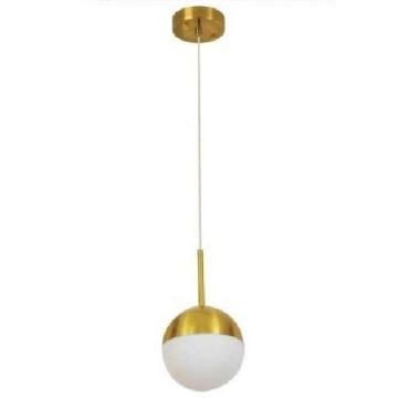 Eglare Georgia Lampu Gantung Hias Bundar 1l - Gold