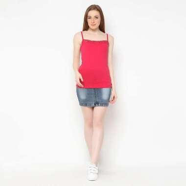 Big Brocade Tanktop Pink Fanta Mobile Power Ladies - B6799 S-M