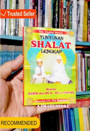 Buku Tuntunan Shalat Lengkap Tuntunan Sholat Lengkap Saku Buku Kecil Risalah Tuntunan Shalat Sholat
