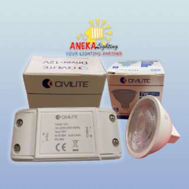 Civilite MR16 7W 12V + Travo Natural 4000K