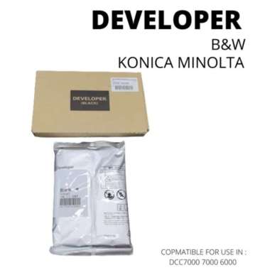 DEVELOPER KONICA MINOLTA DCC7000 7000 6000 B&W