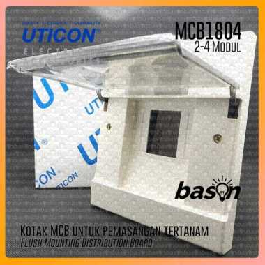 UTICON MCB Box MCB1804 4-Group MCB Panel