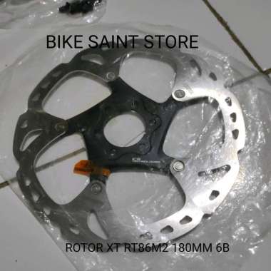 SHIMANO ROTOR XT RT86 180MM 6B