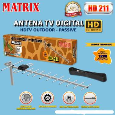 MATRIX ANTENA UHF OUTDOOR HD 211