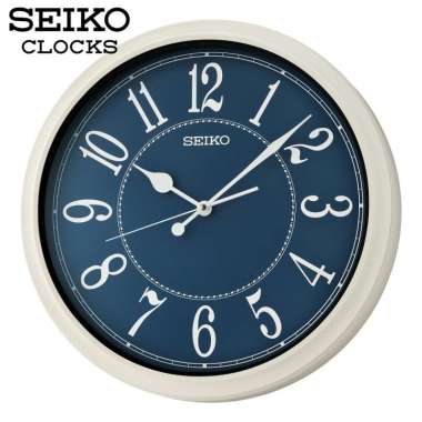 SEIKO Splash Resistant QXA-801 Original 40 cm Jam Dinding White