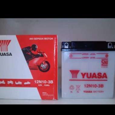 Aki 12N10-3B Vespa merk Yuasa
