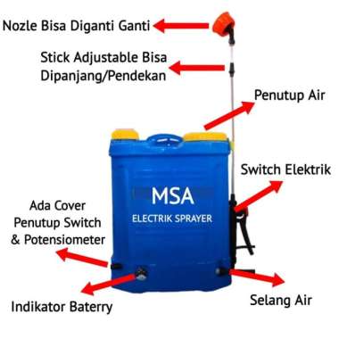 ALAT PENYEMPROT DISINFEKTAN SPRAYER ELEKTRIK+BLOWER BOOSTER JAPAN