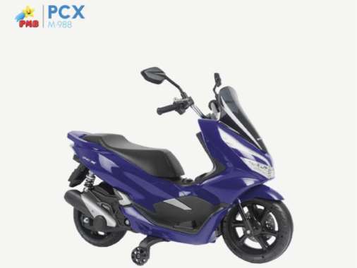 MOTOR AKI HONDA LICENSED PRODUCT PCX M988 Biru