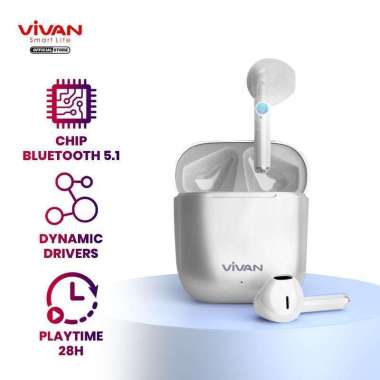 VIVAN LIBERTY T220 EARPHONE WIRELESS TWS HEADSET BLUTOOTH 5.1