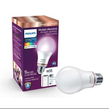 PHILIPS Tunable Smart WiFi Lampu LED [9W] - Multicolor Warna-Warni