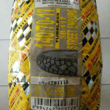 Ban SWALLOW 140/70-17 SB 117 STREET ENDURO TUBELESS